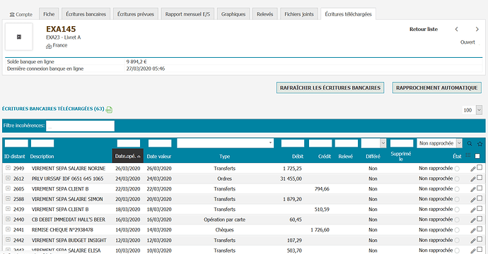 OpenDsi's tweet image. La bonne nouvelle du #vendredi , fini le rapprochement manuel de vos compte bancaires avec @Dolibarr Passez en mode automatique et gagnez du temps !  
#ERP #banque #automatisation 
buff.ly/3eP6e1t