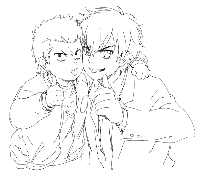 #絵描き繋がれ バトン
おとむらさん(@otomurasaaan)ありがとでーす!せっかくなので倉沢しばり。ショタ多めですな!
アンカーで。 
