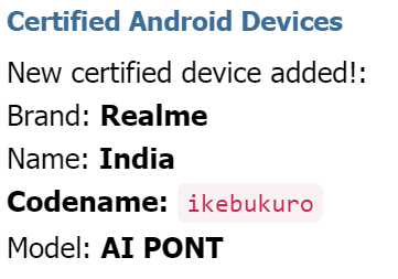 TechTipster_'s tweet photo. The upcoming Realme #AndroidTV just got certified by Google.

#Realme #RealmeTV #DareToLeap 
@realmecareIN
@realmemobiles @MadhavSheth1 @FrancisRealme @shen_wenhan 
#TechTipster https://t.co/fRiu2RQFAF