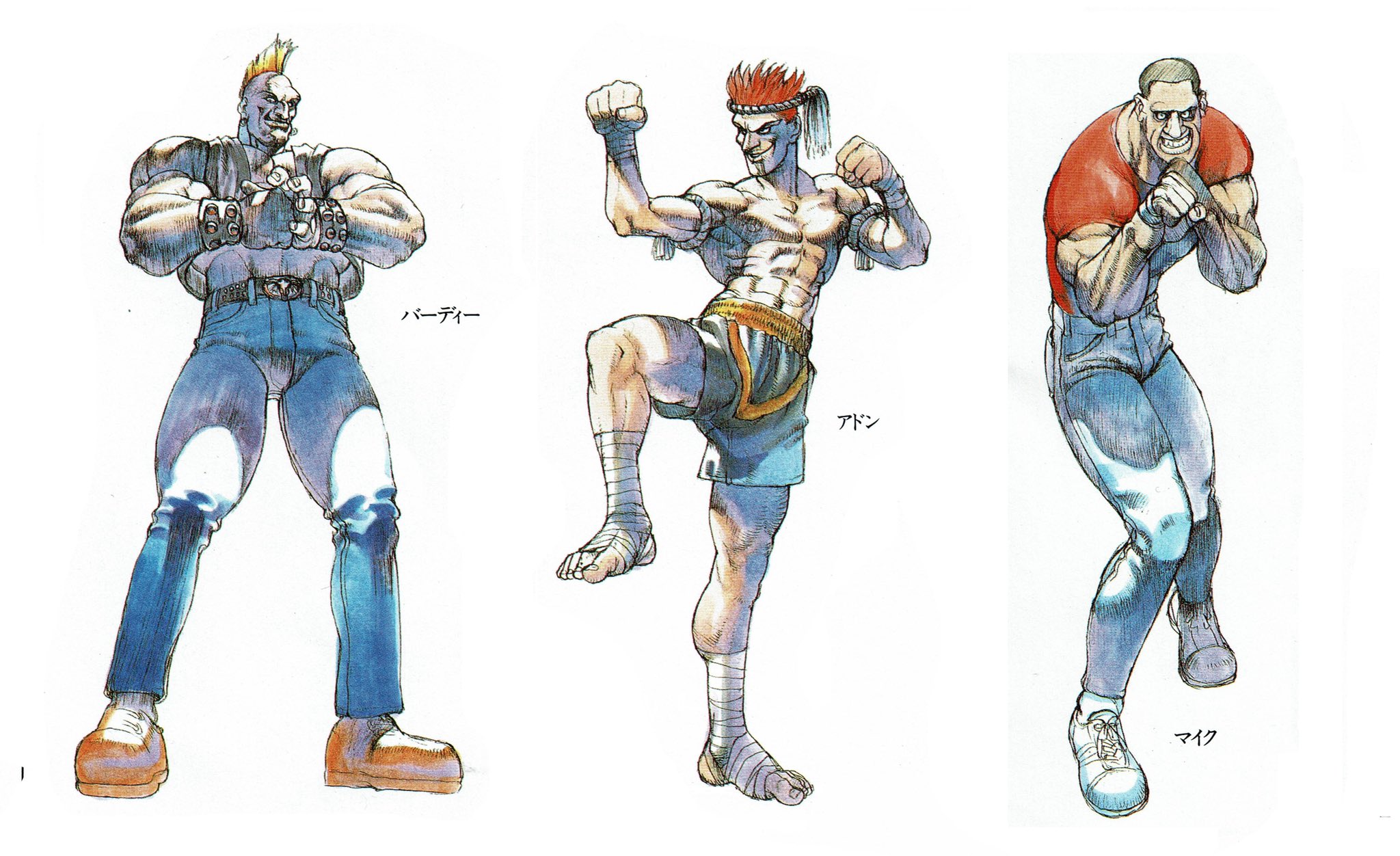 Street Fighter  Character Design Evolution by VGCartography on