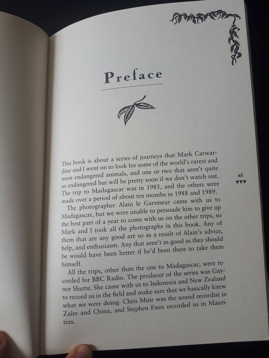 CaroMDPhD's tweet photo. @sircork @realscientists A wonderful book of words and photos about endangered species 🌍 as the authors explained in the preface ⬇️ https://t.co/8NII4SDLCC