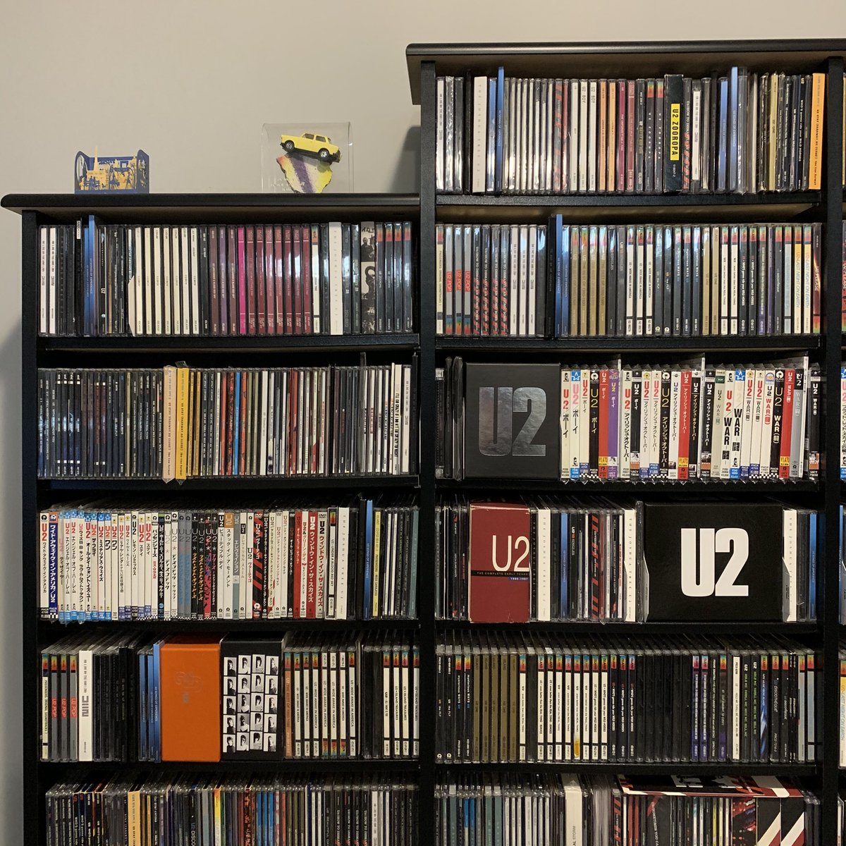 Photo 7: CDs. Sorted by country, then album or single, then chronologically.