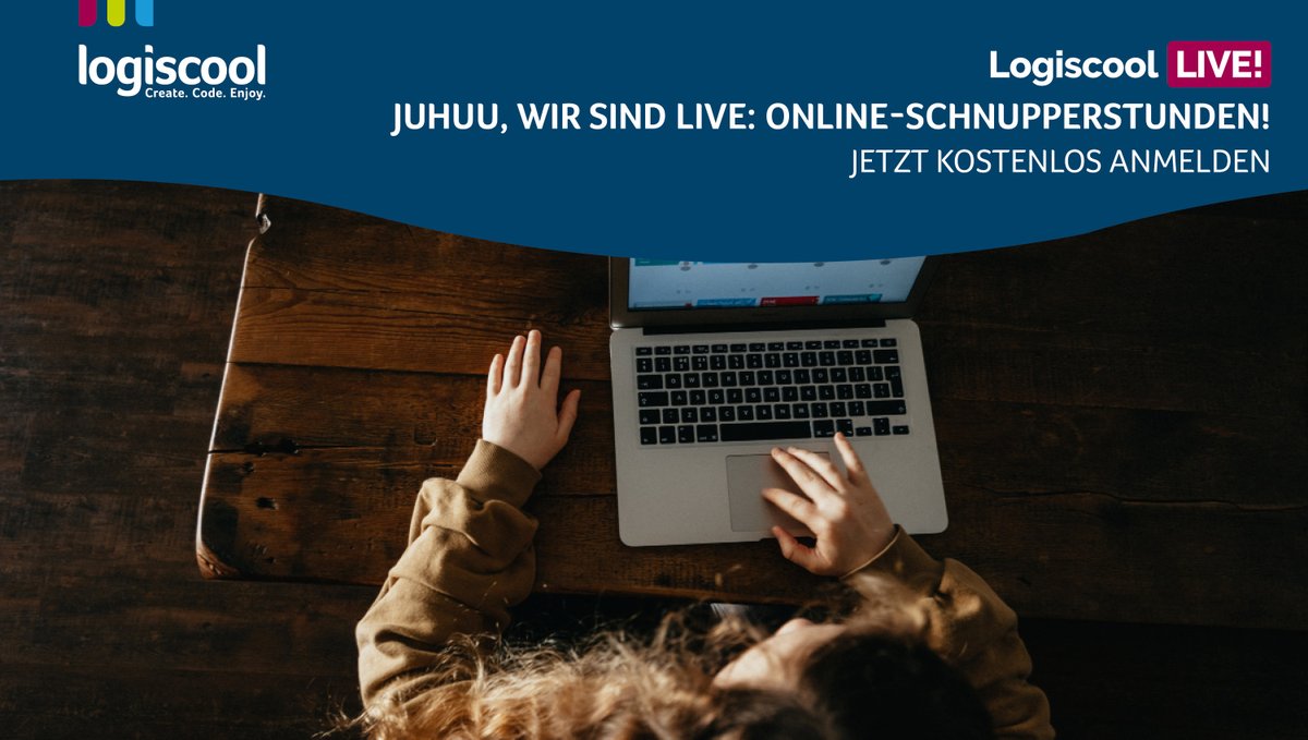 LogiscoolN's tweet image. ➡️ Mit Logiscool LIVE! online und live programmieren lernen und auf die digitale Zukunft vorbereitet sein! ✅
Jetzt ausprobieren und kostenlose Schnupperstunde sichern unter
Teenies: logiscool.com/de/live-teens
Kids: logiscool.com/de/live-kids

#programmierenistcool #lernenfürsleben