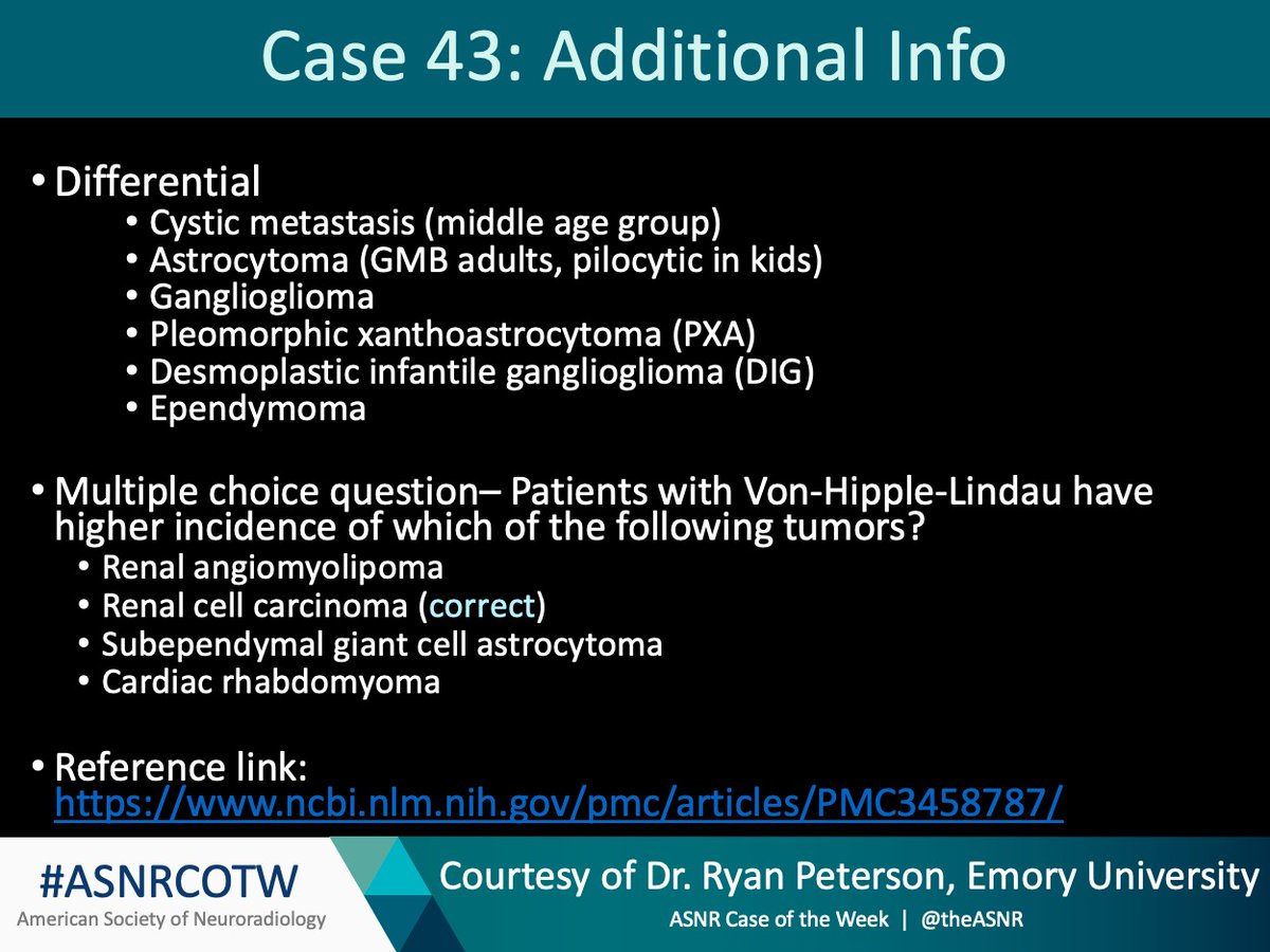 The American Society of Neuroradiology tweet media