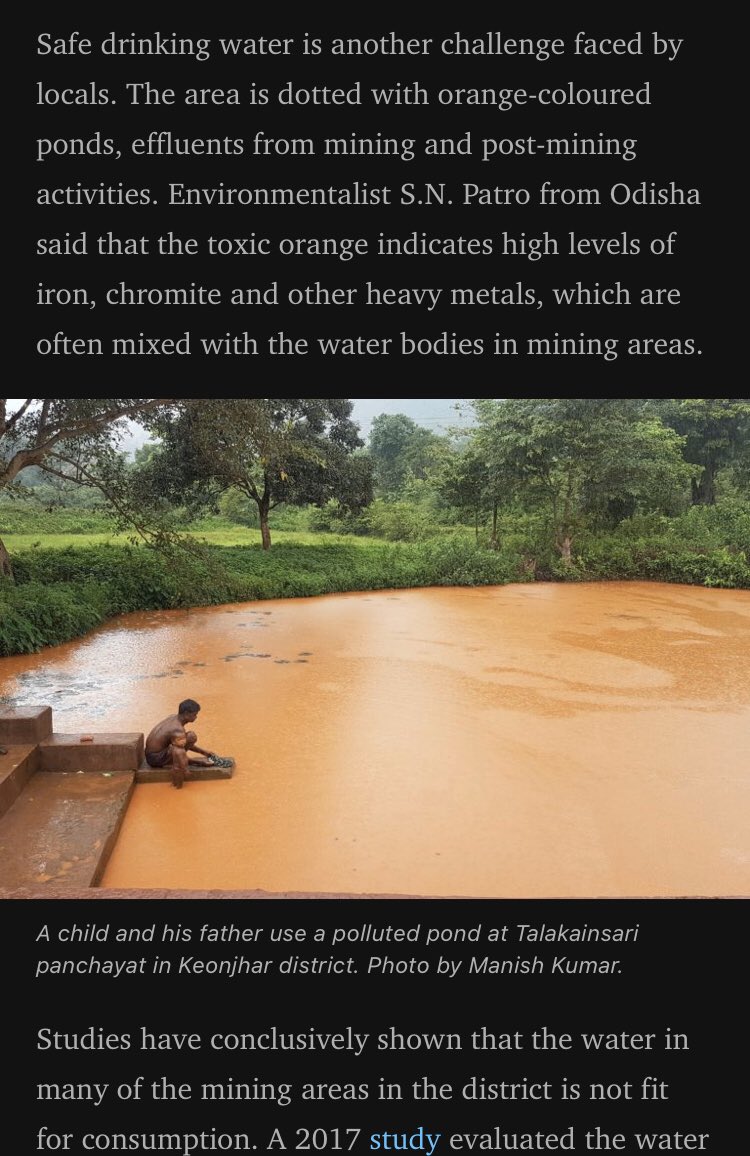 AneraoKailash's tweet image. Talabira forests were source of livelihood for 3000 people. However, govt officials forged consent of village council for Adani. Mining has started despite widespread protests.
#IndiaAgainstDeforestation
#MOEFCCStopEcocide
#SaveTalabira  #StopAdani   
thewire.in/rights/talabir…
@ANI