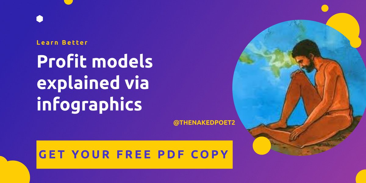 Do you want to learn about 'how to make a profit'❓ There are over 10 profit models 🚀🚀 I made infographics explaining each of them. L'earn' better. Retweet & get a free PDF copy.