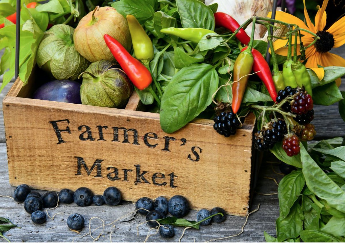 WorldFoodConne3's tweet photo. Grocery store news: some farmers markets across the nation may reopen this week--> https://t.co/MFXlImRLGy #farmersmarkets https://t.co/p3dxPSC5rC
