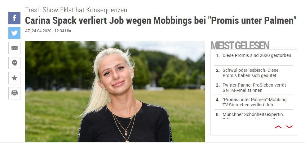 howo1's tweet image. Carina #Spack 
#PromisunterPalmen
