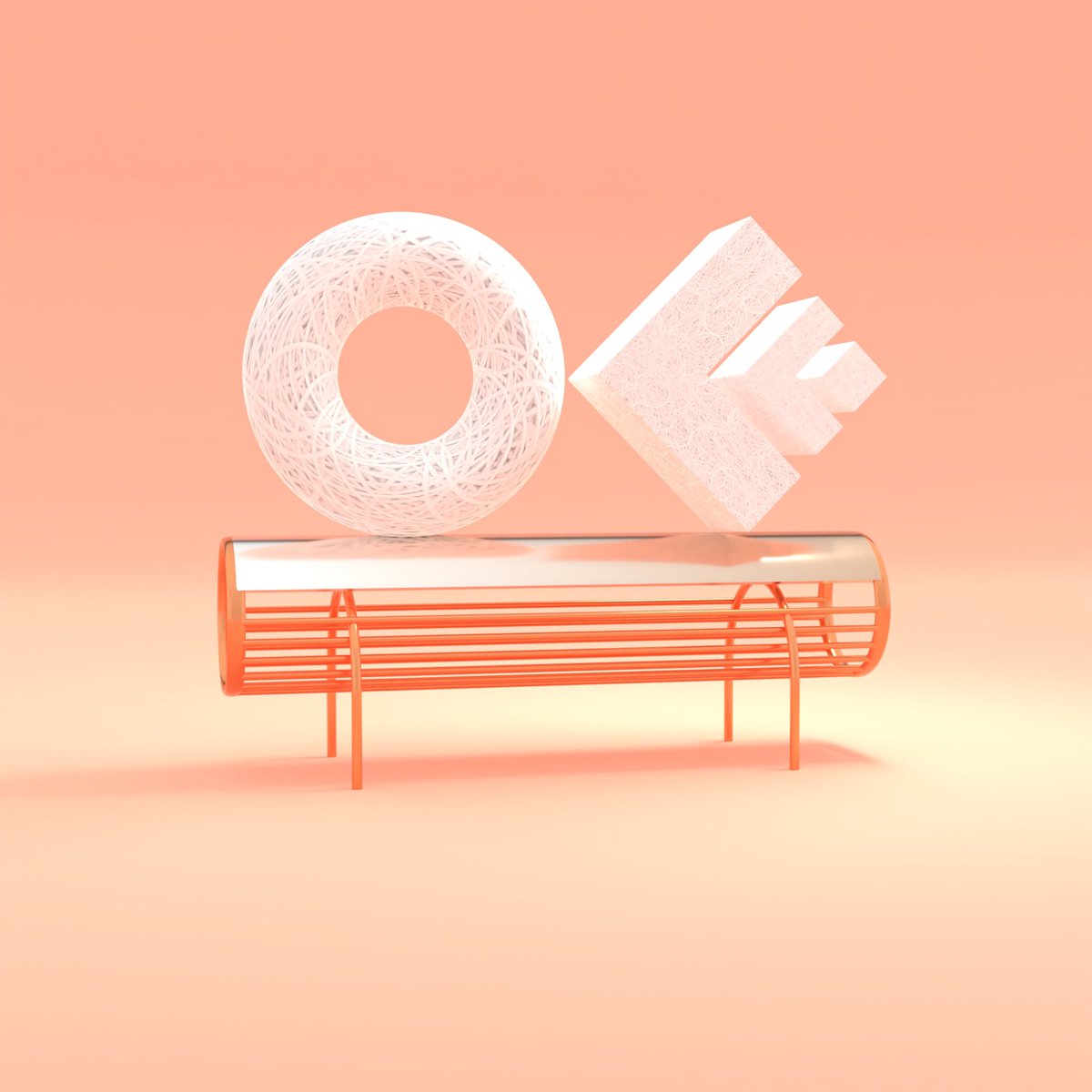 Hello 👋 @OFFFest 
Made with ❤️ in @vectary 
#offf2020 #offfbarcelona #logo #3d #vectary #space #ondimensions #design