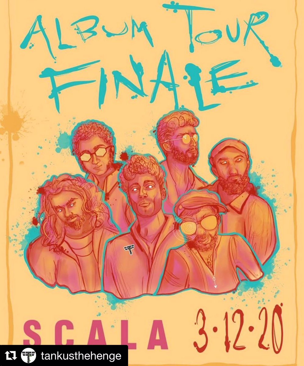 Gonna be back with @tankusthehenge in December at <a href="/ScalaLondon/">Scala</a> can’t wait! It’ll be the end of our album launch tour, if everything opens in time, so you won’t wanna miss out! Head to link.dice.fm/YtrxOz1yH5 to get your tickets now!