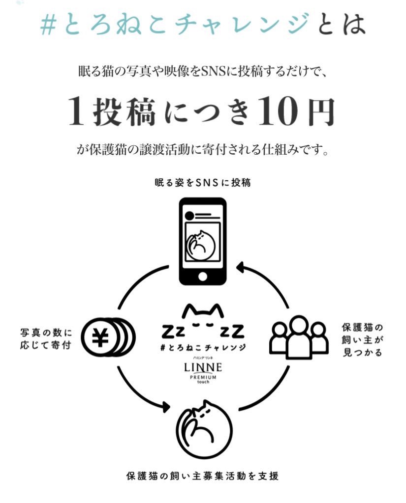 hamitdbob's tweet photo. #とろねこチャレンジ
1ツイートにつき10円が保護猫に寄付されるそうです。4月30日まで！ https://t.co/prWLv2ClXY