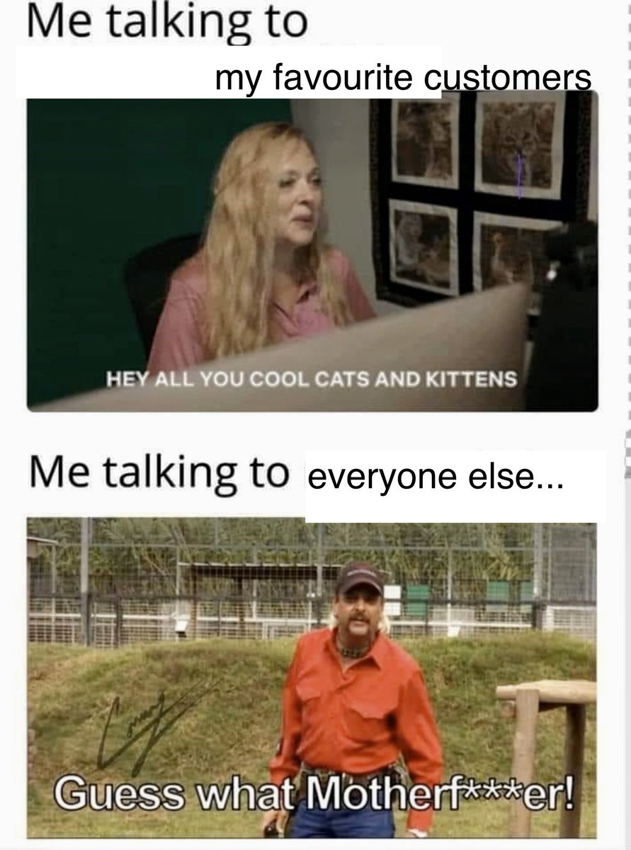 MrCalvert1986's tweet image. I did a thing... Not to big myself up, but I’m prettt funny! #TigerKing #Mitchells