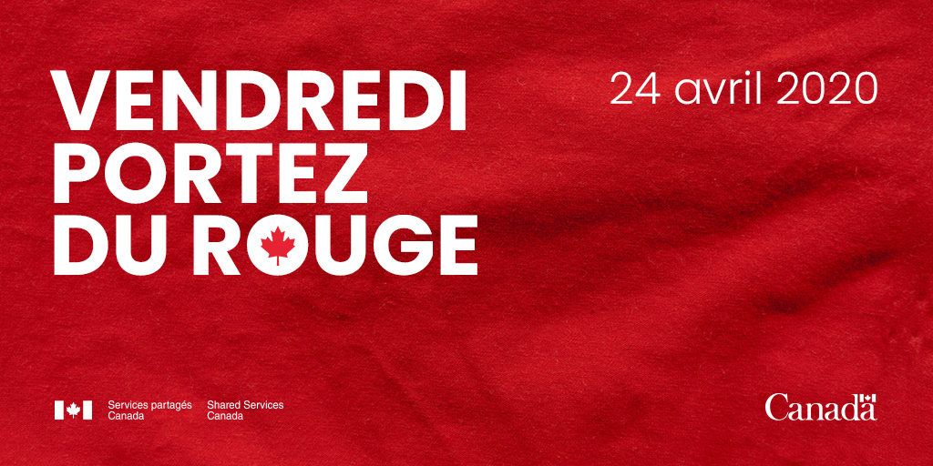 Aujourd’hui, nous invitons tous les employés de SPC et les Canadiens et Canadiennes à porter du rouge afin de montrer leur soutien et honorer les vies perdues dans les tragiques événements survenus en Nouvelle-Écosse. #VendrediPortezDuRouge