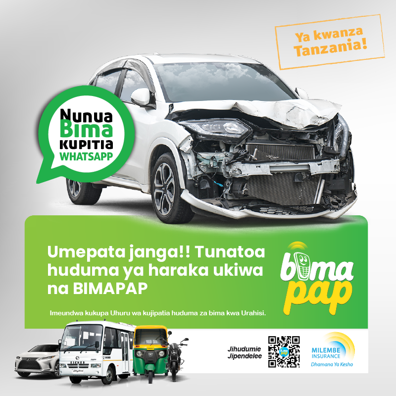 bimapaptz's tweet photo. Ukikata bima na BIMA PAP sahau kuhusu kutopokelewa simu pindi upatapo majanga. Bonyeza link hapo juu ikupeleke kwenye moja kwa moja kwenye whatsapp yetu tukuhudumie.
.
.
.
#insurancetz #bimapap #insurancebroker #insuranceagent #bimatz #tanzania https://t.co/Xm7N9viaUX