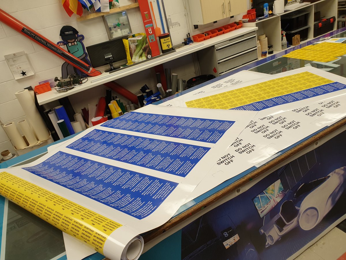 SXDerby's tweet image. Few pic's of #VinylLabels we've been doing lately all #Digitallyprinted on @Metamarkuk vinyl. #Signmakers #Derby #Derbyshire