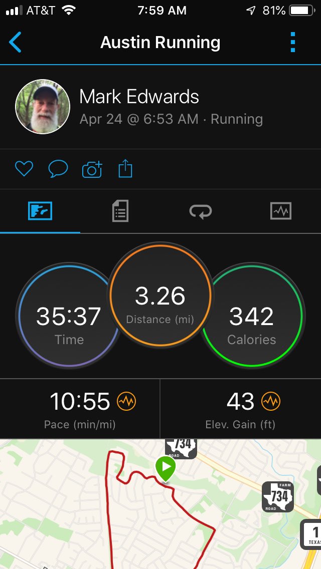 markedwardsrun1's tweet photo. EZ day keeping the streak going. Size. M11  @austinmarathon #30thAustinMarathon https://t.co/Vqje0FsUXX
