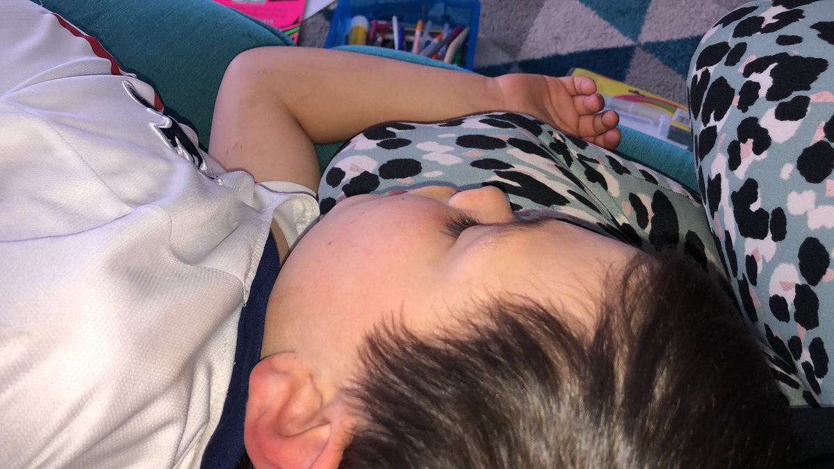 I may not have cracked working from home and home schooling! But I am great an facilitating an afternoon nap! #Homeschooling2020  #lockdown20