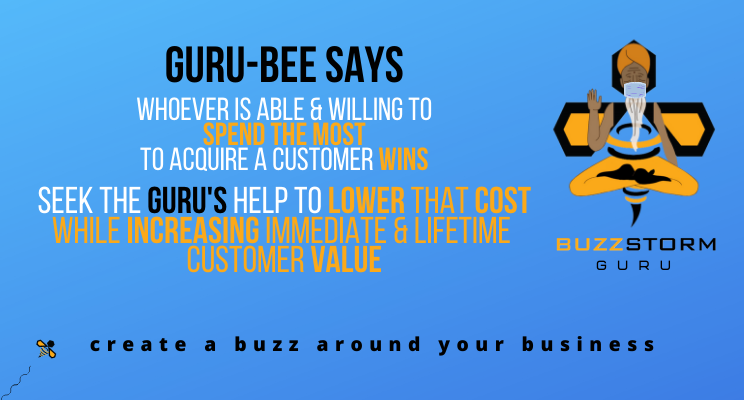 BuzzstormM's tweet photo. The more you #invest in #customer acquisition, the more you can grow. The key is to increase the #value of each customer & lower the associated costs at the same time. Need a blueprint? Lessons to help you on your path to #business #growth #enlightenment #buzzstormdigital https://t.co/pZlTRk7mym
