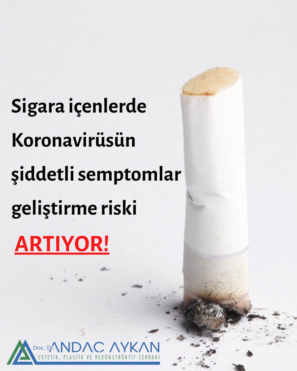 Korona Sigarayı Sever!
Sigara,  Karonavirüse karşı kişiyi 14 kat daha savunmasız yapar, tedaviyi zorlaştırır, iyileşme ihtimalini düşürür. Koronavirüs sigarayı sever. Şimdi sigarayı bırakmanın tam zamanı! #sigarayibirak #tamzamanı #alo171 #sigarabirakmahatti
#koronatuerkiye