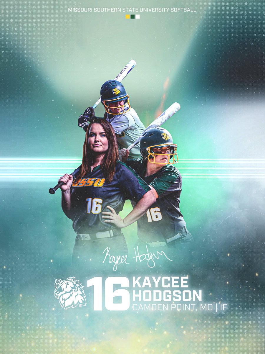 MSSUSoftball's tweet photo. 🦁 SENIOR CELEBRATION 🦁 

🥎 #16 Kaycee Hodgson 🥎

✅ Compassionate
✅ Supportive
✅ Courageous
✅ Career: Health Promotion

Part of our Lion Family always, Kaycee!🦁❤️ https://t.co/NfzEkpIx2w