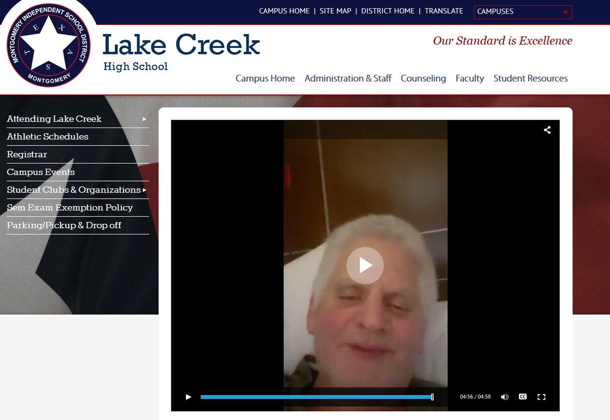 A message to the LCHS family from our awesome Principal Mr. Phil Eaton!
The full video is on Facebook or on the LCHS website at:  schools.misd.org/page/lchs.news…