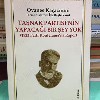 24 Nisan İttihat ve Terakki hükümetinin Ermeni Tehciri kararını almasının yıl dönümünü 
Sözde “Ermeni soykırımı" yalanı emperyalist devletlerce uydurulmuş bir yalandır.
Sizlere iki kaynak kitap öneriyoruz . 
1)Perinçek-İsviçre Davası 
2)Taşnak Partisi'nin Yapacağı Bir Şey Yok