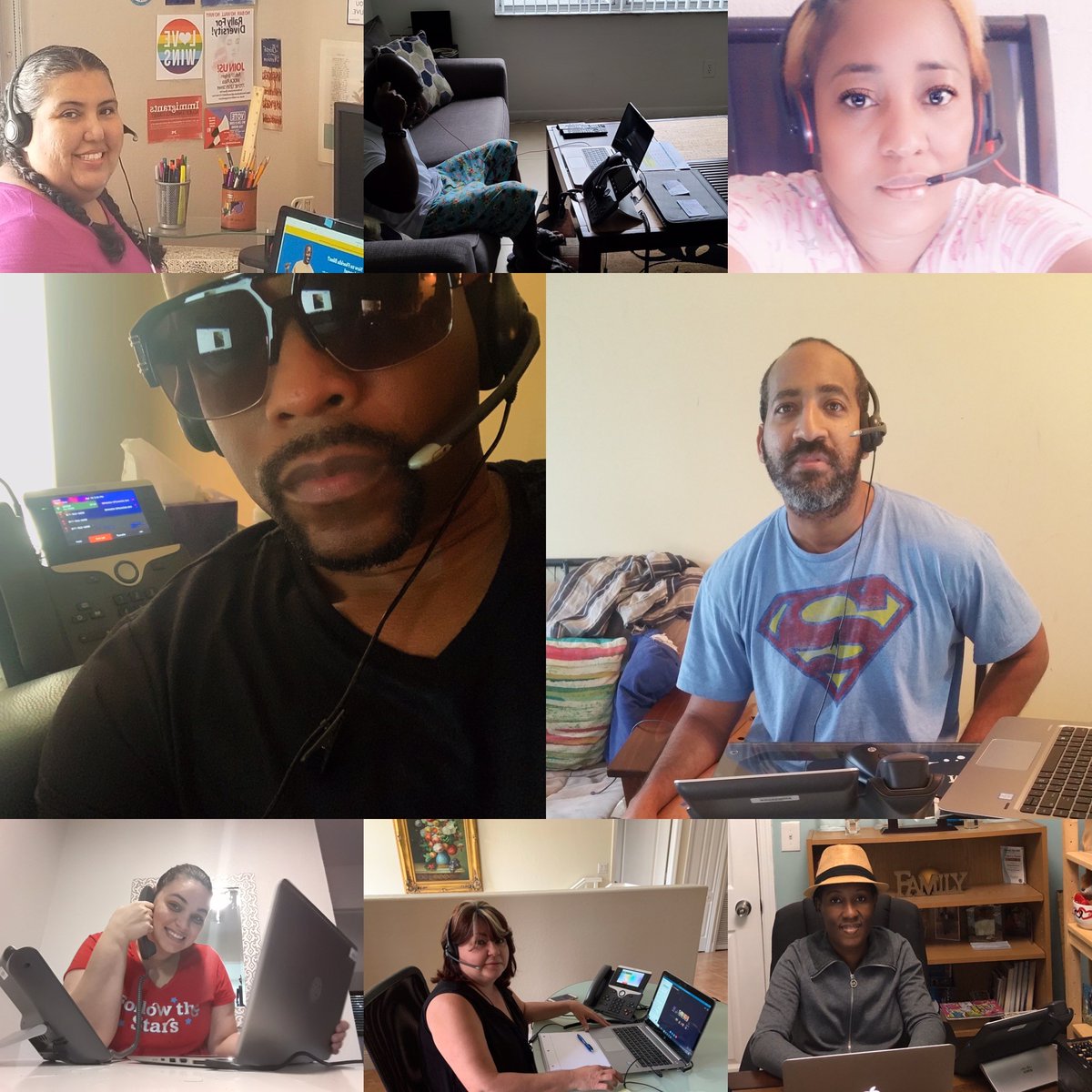 dgbartel's tweet photo. The 26 #FloridaBlue Centers across #Florida are a #CaringConnection during #COVID19. These #EverydayHeroes are providing #VirtualSupport if you've lost #HealthInsurance or need help finding area resources. Call 800-FLA-BLUE. Thanks @FLBlue #NorthMiami #team! #TogetherForFlorida https://t.co/EUfhT3zeA1