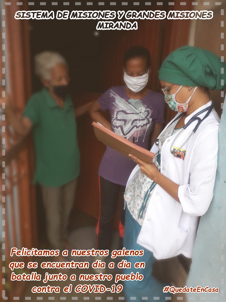 MirandaSmgm's tweet photo. #Miranda Felicitamos a nuestros Médicos y Medicas que día a día están desplegados en todo el territorio del Edo. Miranda enfrentando la pandemia @ZulibethBriceno @lilianacontigo @HectoRodriguez @NicolasMaduro https://t.co/qK0H2rpEcn
