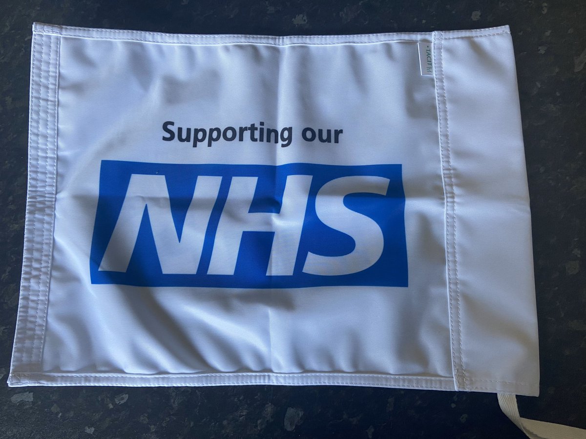 Happy my new flags have arrived today from @TommyTacit <a href="/TacitCorporate/">Tacit Golf Corporate/Tournaments</a>  #NHSheroes #NHSthankyou #NHSworkers <a href="/NHSuk/">NHS</a> #StaySafeStayHome