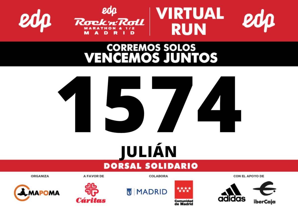 JulianGarvin's tweet image. Todo listo para el domingo #MadridVirtualRun #edprnrMadrid @AD_MAPOMA #Mapomarunners