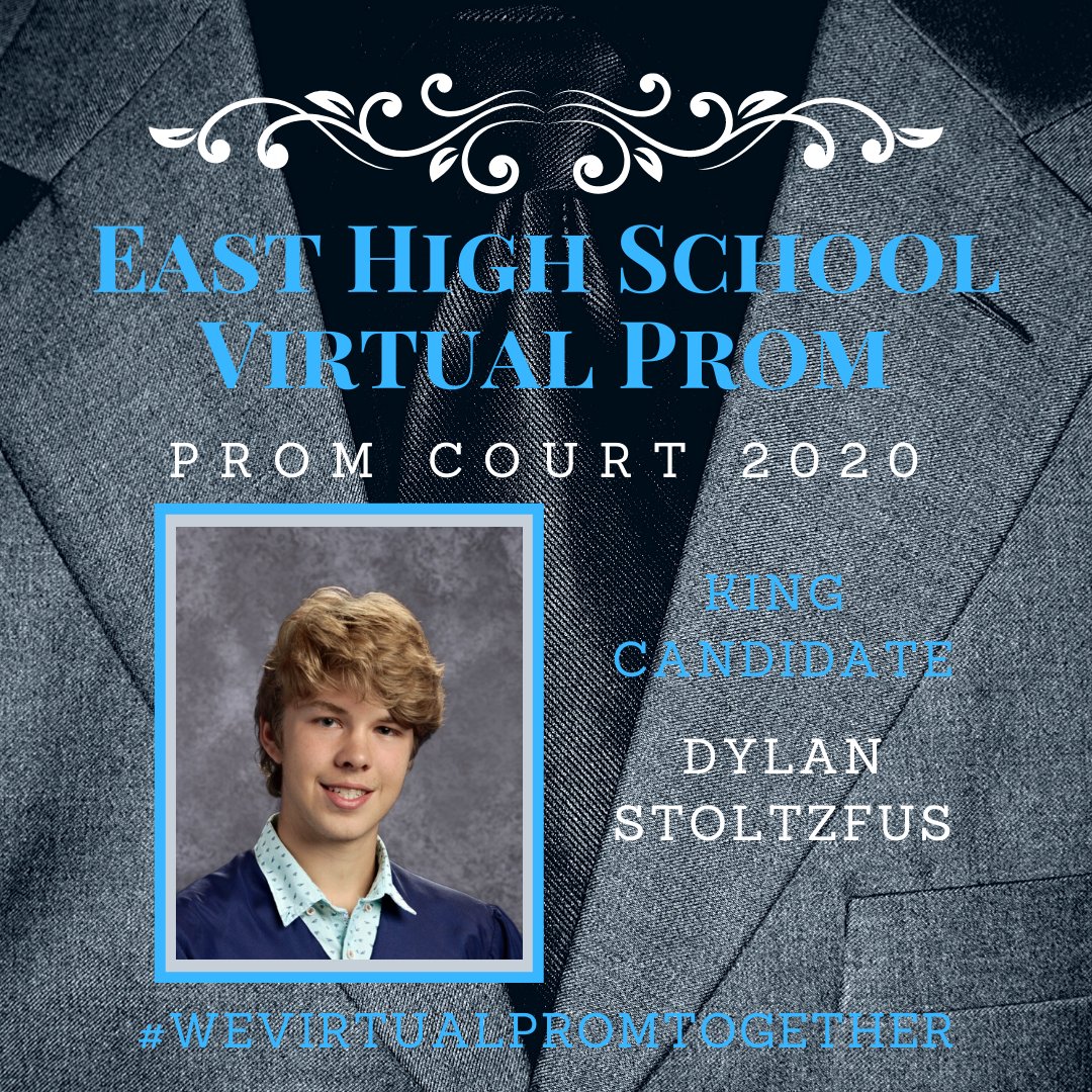 EastHighAces's tweet photo. Congratulations to all our Prom King candidates! Featured here are Kenny Mupendwa, Robert Safley and Dylan Stoltzfus. #WeVirtualPromTogether #WeFlyTogether https://t.co/CIXu8EYh4n