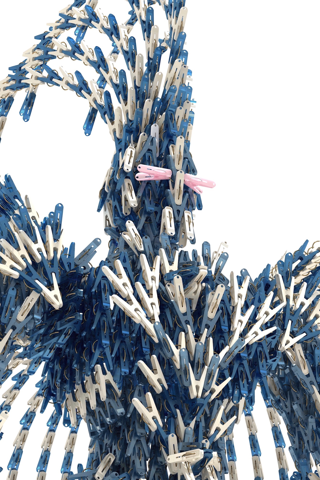 【いただきもの】魚アート洗濯バサミ　さかな工芸品　美術品フィッシュ　芸術　Art いただきもの】魚アート洗濯バサミ さかな工芸品 美術品