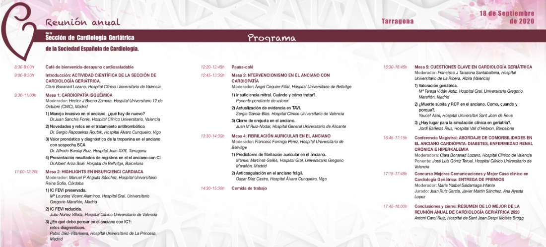 Sección Cardiología Geriátrica (@secgeriatrica) on Twitter photo 