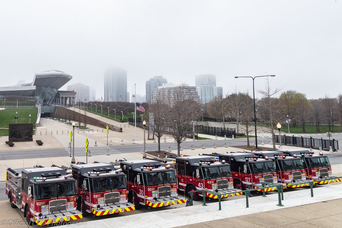 CFDMedia's tweet image. Please welcome our new CFD Engines as they prepare to go out and serve your community!