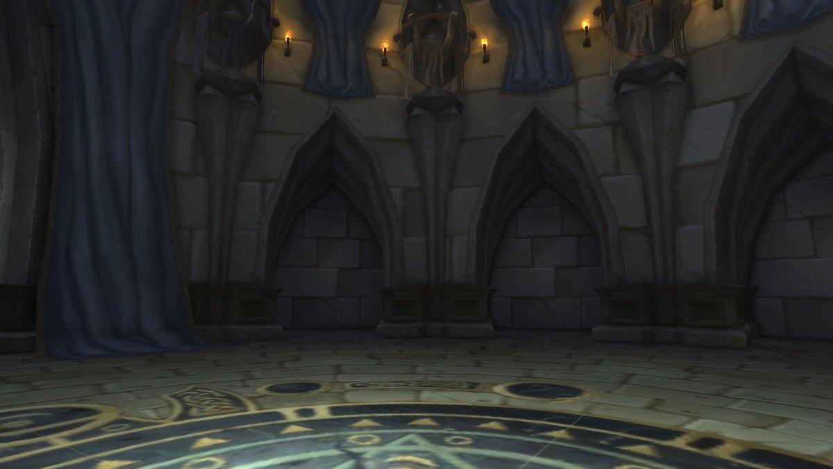 A close-up of the center where Arthas takes off his hood