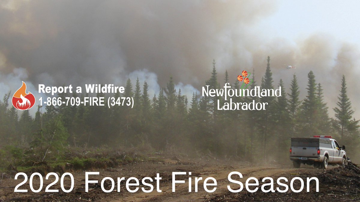 PUBLIC ADVISORY: Forest Fire Season is now in effect on the Island until Sept. 30, 2020 and will be in effect in Labrador June 1-Sept. 30, 2020.  #GovNL is NOT banning backyard fires, but we want you to use caution to protect our forests & the people who take care of them.