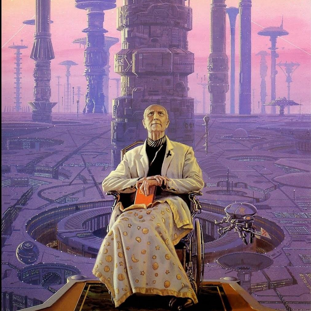 NovellaOriol's tweet photo. I've just finished my #foundationtrilogy soundtrack album. I hope it'll come out soon and it'll be a good and humble tribute to the good doctor... #asimov #hariseldon #robot https://t.co/dhyoQfddiO