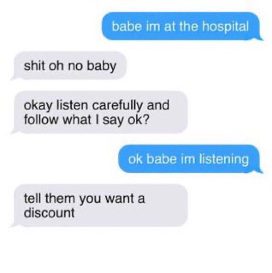 adam driver characters as “babe im at the hospital” texts