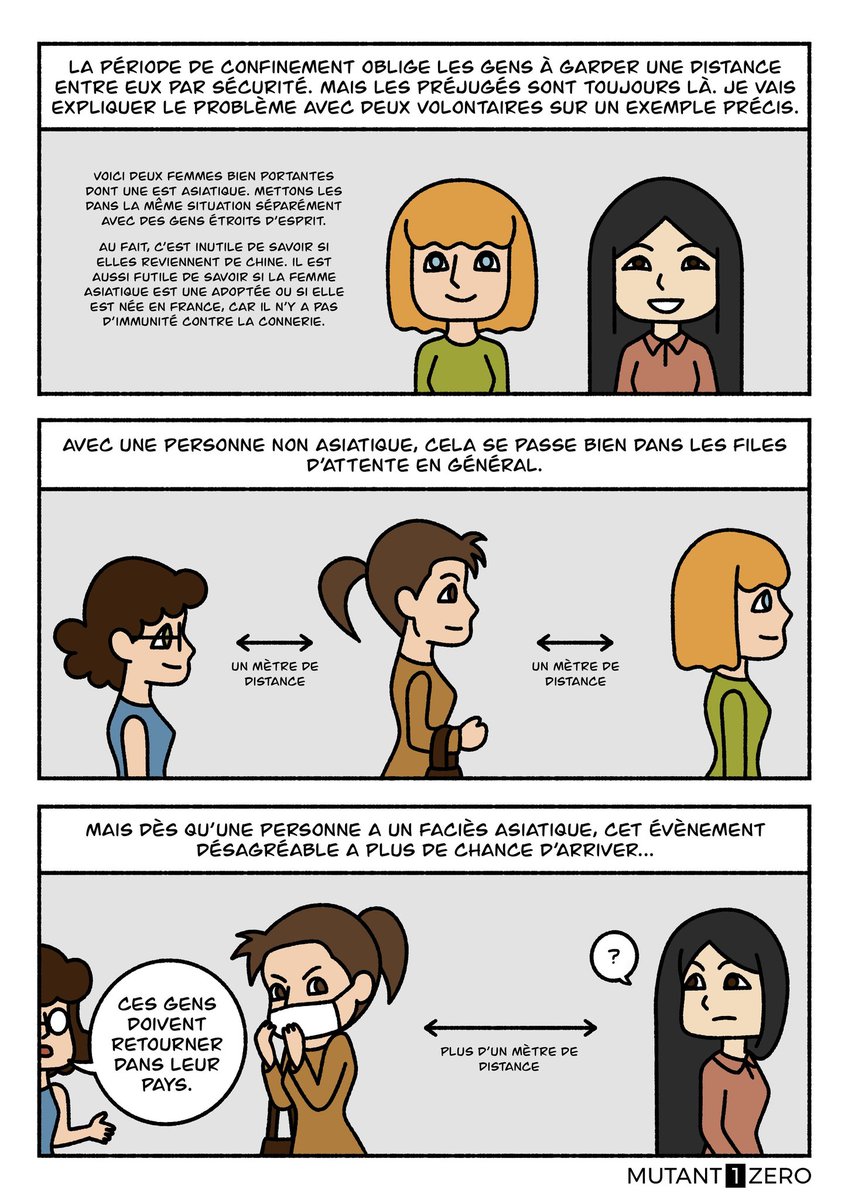 LCA_Ligue's tweet image. #asie #Racisme #becool2asians #Covid19 #Toons