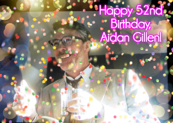 A happy birthday to Aidan Gillen, aka Professor Hynek on     