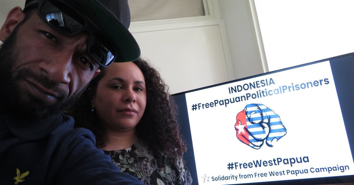 FreeWestPapuaNL's tweet photo. #Indonesia, Release all political prisoners now! Jailing people for protesting for the right to self-determination is not an act of treason! #MonitorWestPapua #FreeWestPapua
#FWPC #UN #TakeAction
#FreePapuanPoliticalPrisoners
#BebaskanTapolPapua
#FreeThe63PoliticalPrisoners https://t.co/BMHREooz2V