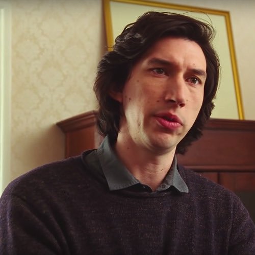 adam driver characters as “babe im at the hospital” texts