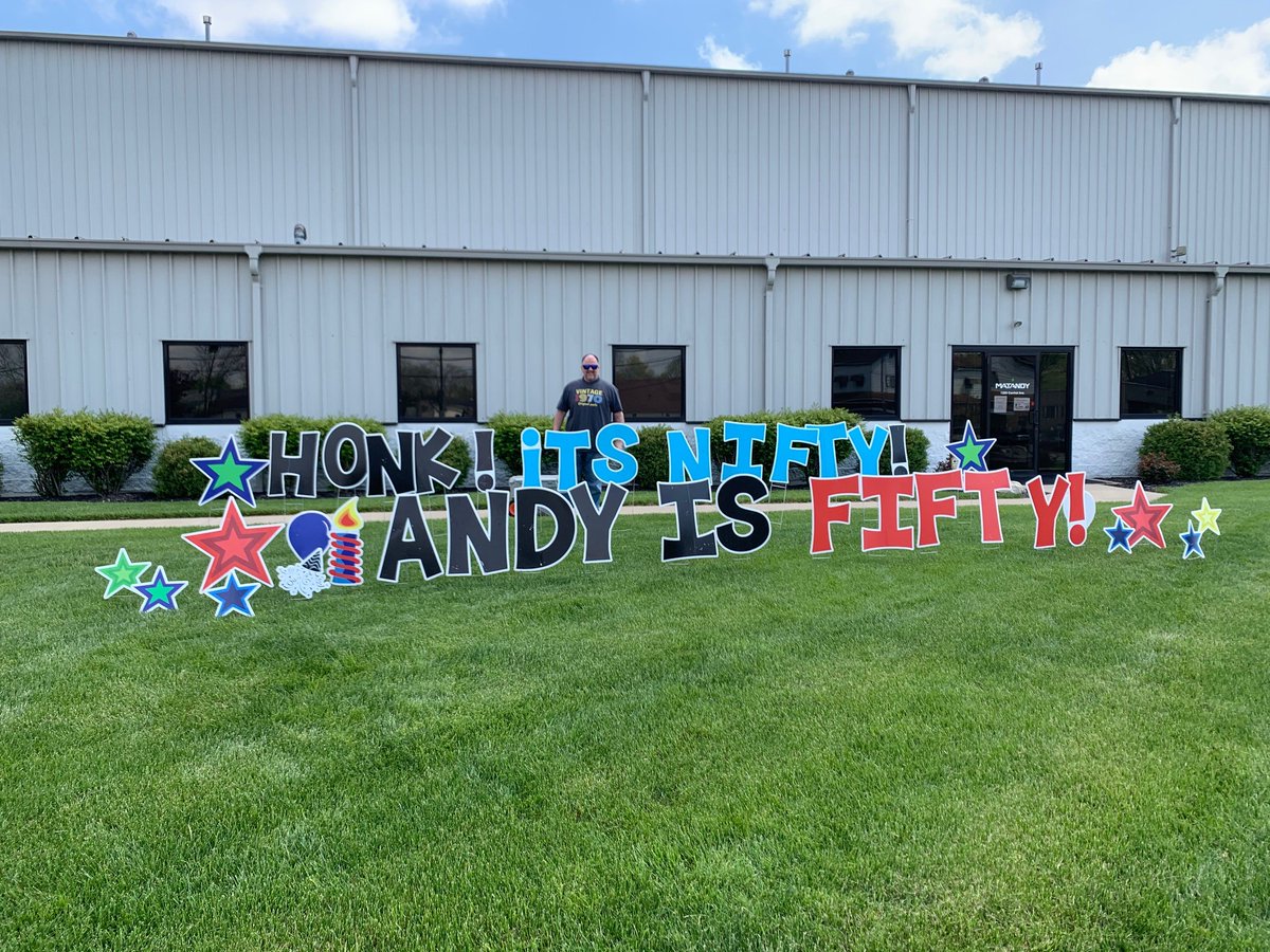MatandySteel's tweet photo. A birthday like this is worth celebrating all weekend long - join us in wishing Andy a Happy Birthday! #HappyBirthday #50 #CelebrateAllWeekendLong https://t.co/ncF8VgCsAa