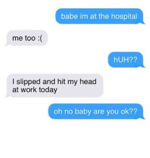 adam driver characters as “babe im at the hospital” texts