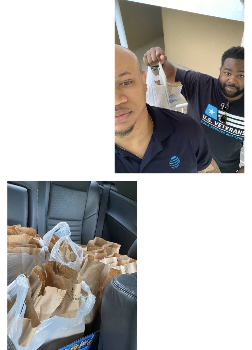 Special thanks to @visiondriven757 @Aj_865x @gLeNjAmiN23 for organizing preparing and establishing important community connections. #community #givingback #support #attcares #ilovemyjob @404girl @DaleB1 @cjay0908