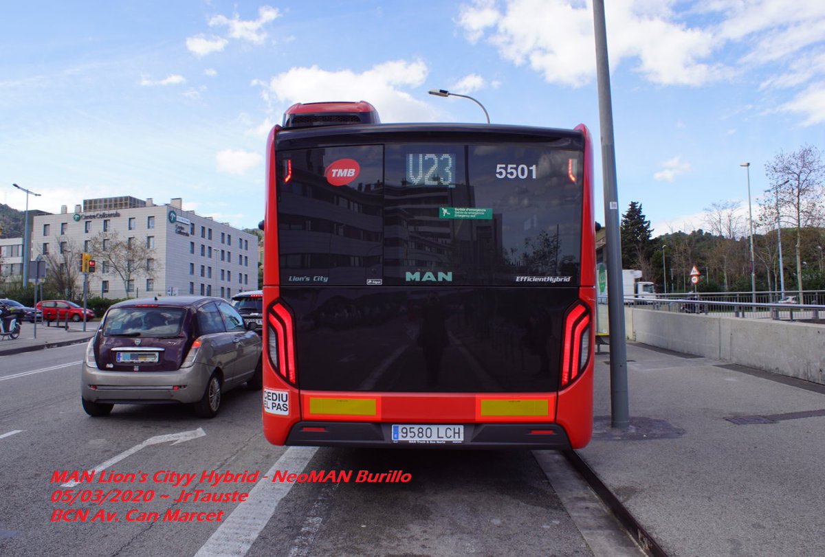 <a href="/TMB_Barcelona/">TMB</a> ,novament, te primícia amb un model de bus, tenint els primers Efficient Hybrid de <a href="/MAN_Iberia/">MAN Truck&Bus Iberia</a> <a href="/MAN_Group/">Blue Man Group</a>  a la Península amb el model #Lionscity, la tercera generació.
<a href="/cityclass35/">David Llorca</a> <a href="/TerminusCET/">Terminus CET</a>
<a href="/busworld/">busworld</a> <a href="/acemabcn/">ACEMA</a>