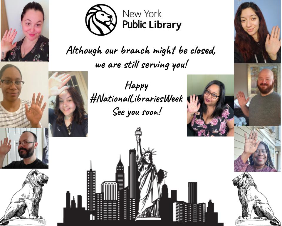 WestNewBrighton's tweet image. Hey everyone! Now that we have come close to the end of #nationallibraryweek2020 we wanted to share some love with all our patrons and friends! We miss you all, be safe and be well!!