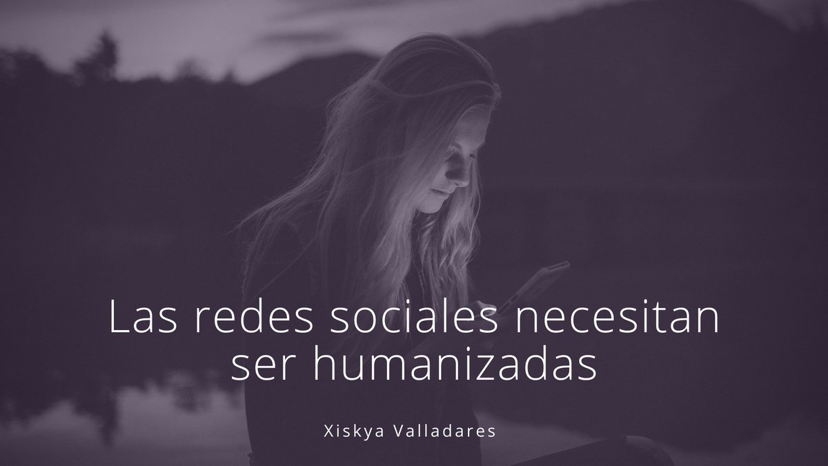 santivedri's tweet image. “Las redes sociales necesitan ser humanizadas” Xiskya Valladares (@xiskya) en el posgrado #comrel del @ObsBlanquerna.