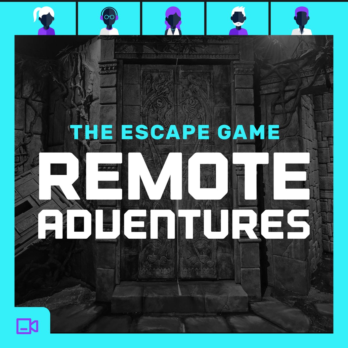 TEG_Austin's tweet photo. Play Ruins: Forbidden Treasure with friends &amp; family using Zoom! Control an avatar wearing a live feed camera, search images, and use items in your dashboard to progress! Plus, 1 of our Game Guides will be present! Games start May 1, but you can book now: https://t.co/SO4rfTLuYa https://t.co/to0NLaxzMS