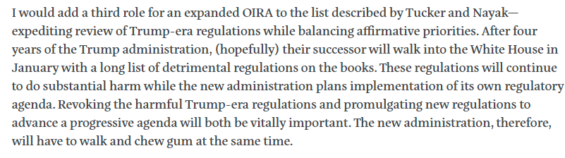 She adds that we& #39;re going to need a kind of Regulatory Truth and Reconciliation Commission after the damage of the Trump years. You can read daily from  @eilperin  @washingtonpost about these tragedies. https://www.washingtonpost.com/climate-e...